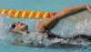 Women's swim heat, back stroke - Athens Olympics women's swim meet