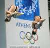 Loudy Tourky and Linda Folauhola, Austrialia - 2004 Olympics Synchronized Diving 10m platform