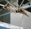 Annett Gamin and Nora Subschinski Germany - 2004 Olympics Synchronized Diving 10m platform