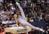 Alexander "Sasha" Artemev pommel horse flares - Aarhus Worlds 2006 