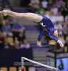 Elyse Hopfner-Hibbs bars dismount layout flyaway - Aarhus Worlds 2006