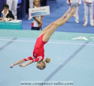 Svetlana Khorkina floor layout - 2004 Athens Summer Olympics