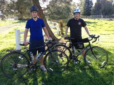 Two Teenage Brothers - Riding Across America to Promote the Blind Judo Foundation